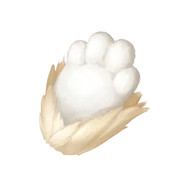 Fourrure de pattes de mastocéros