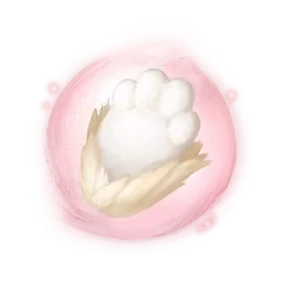 Essence de fourrure de pattes de mastocéros