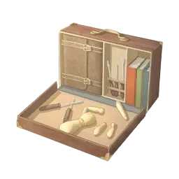 Photo des outils de fabrication de marionnettes