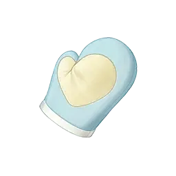 Gant gauche de gardienne du cœur